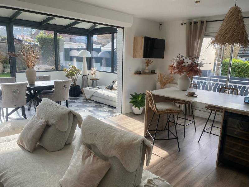 Le confort douillet d'une maison à vendre