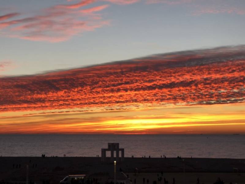 vue mer et entrée du port