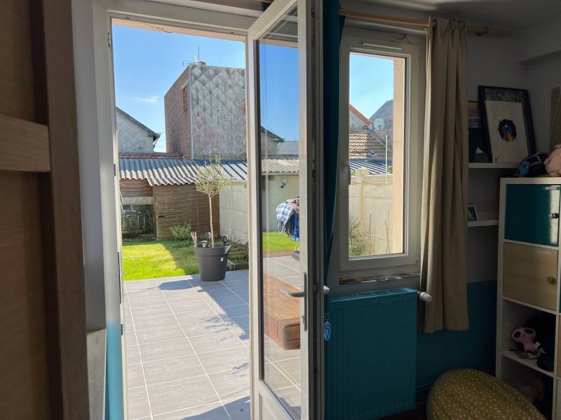 Plain-pied de vie au Havre Sanvic Étoile, non mitoyenne,  4 chambres garage, jardin