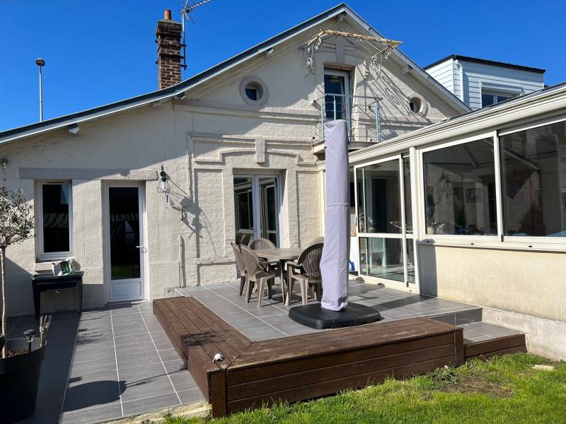 Plain-pied de vie au Havre Sanvic Étoile, non mitoyenne,  4 chambres garage, jardin